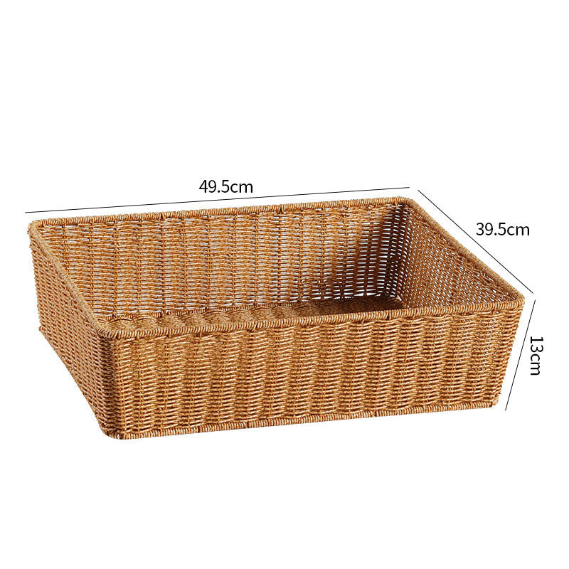 Elegant Handmade Rectangular Woven Storage Basket | Kelmera