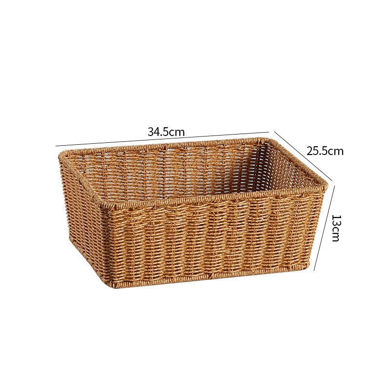 Elegant Handmade Rectangular Woven Storage Basket | Kelmera