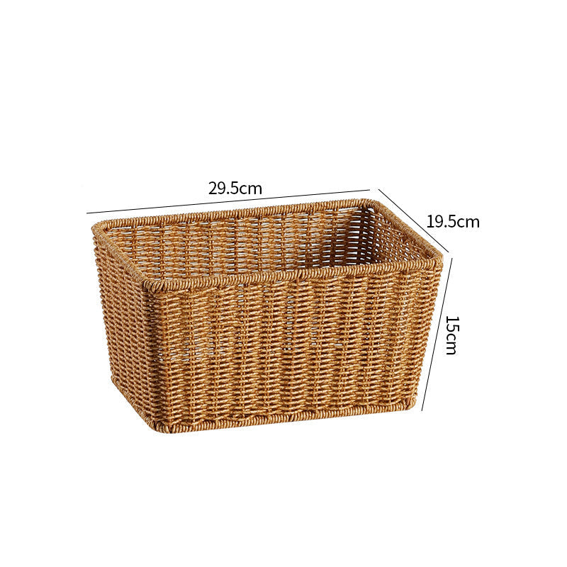 Elegant Handmade Rectangular Woven Storage Basket | Kelmera