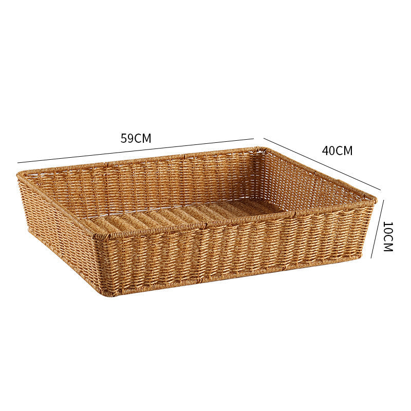Elegant Handmade Rectangular Woven Storage Basket | Kelmera