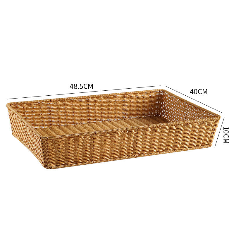 Elegant Handmade Rectangular Woven Storage Basket | Kelmera