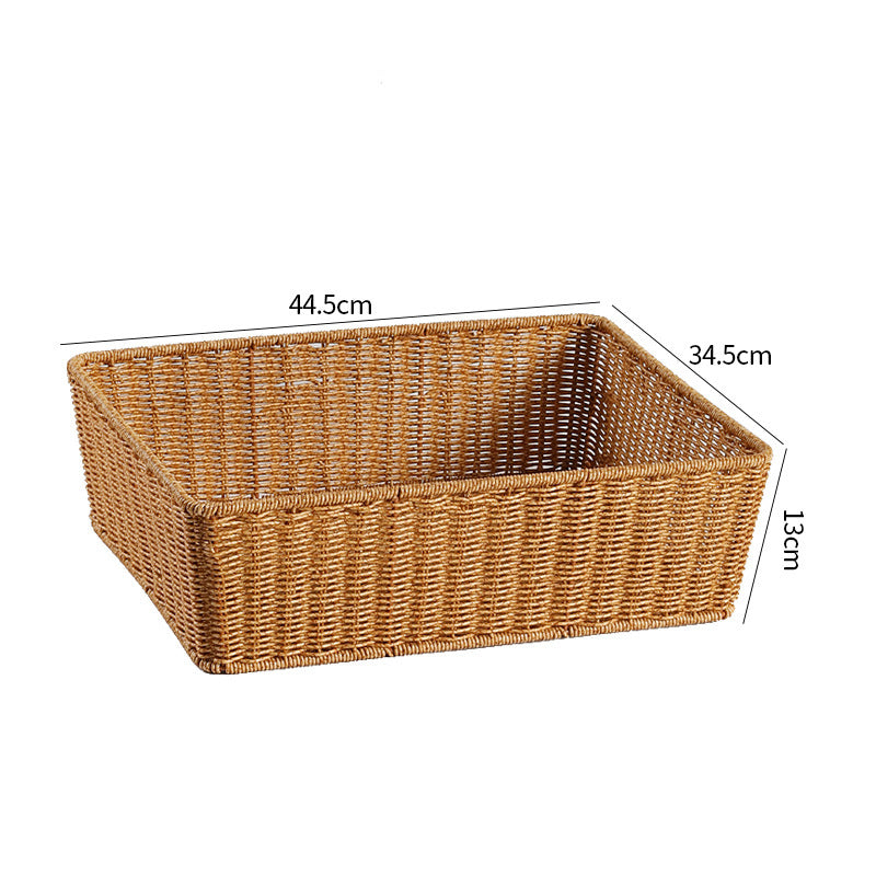 Elegant Handmade Rectangular Woven Storage Basket | Kelmera