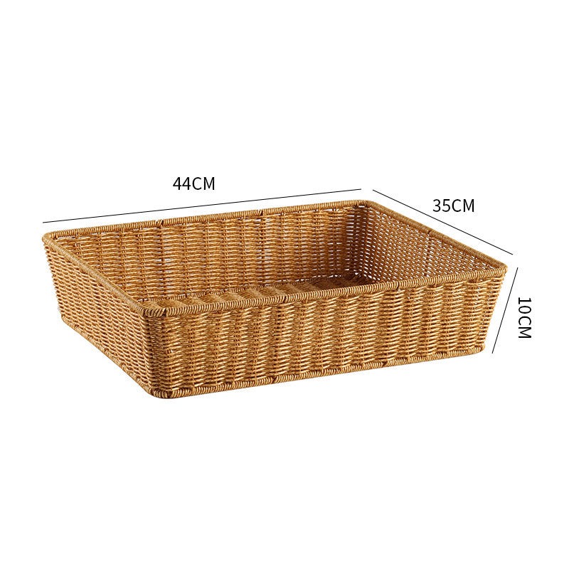 Elegant Handmade Rectangular Woven Storage Basket | Kelmera