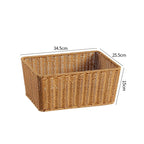 Elegant Handmade Rectangular Woven Storage Basket | Kelmera