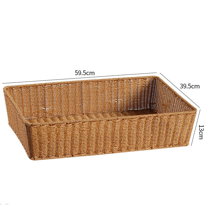 Elegant Handmade Rectangular Woven Storage Basket | Kelmera