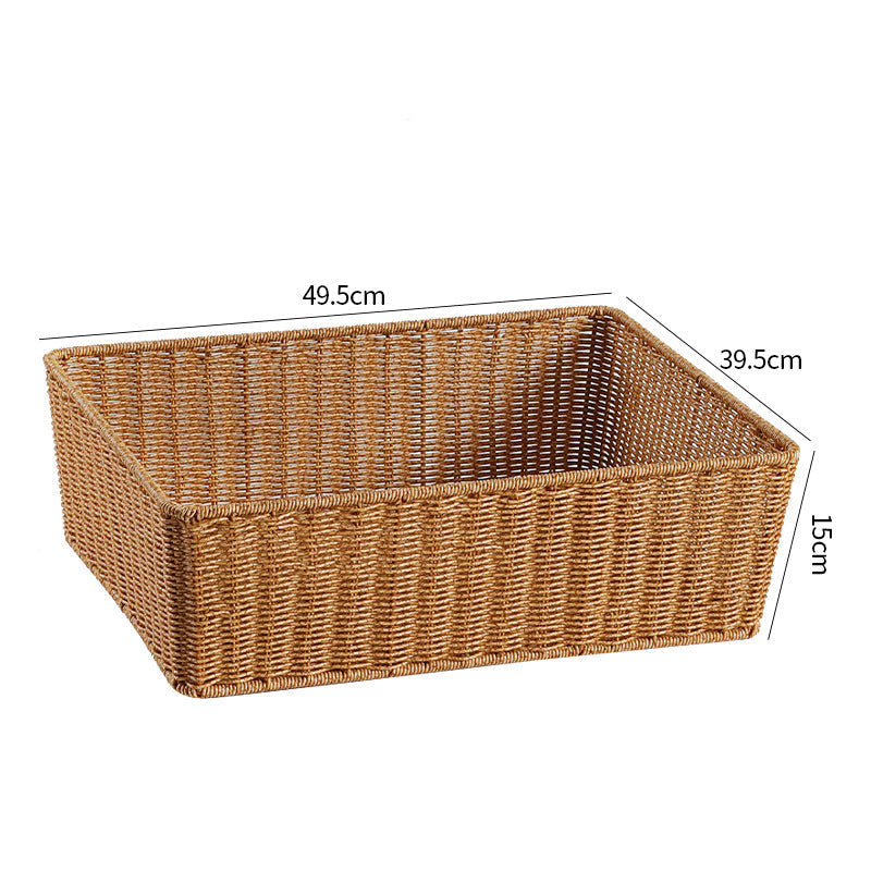 Elegant Handmade Rectangular Woven Storage Basket | Kelmera