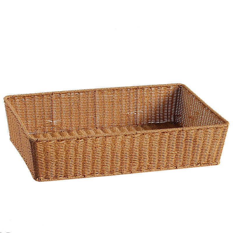 Elegant Handmade Rectangular Woven Storage Basket | Kelmera
