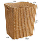 Elegant Handwoven Laundry Basket | Kelmera