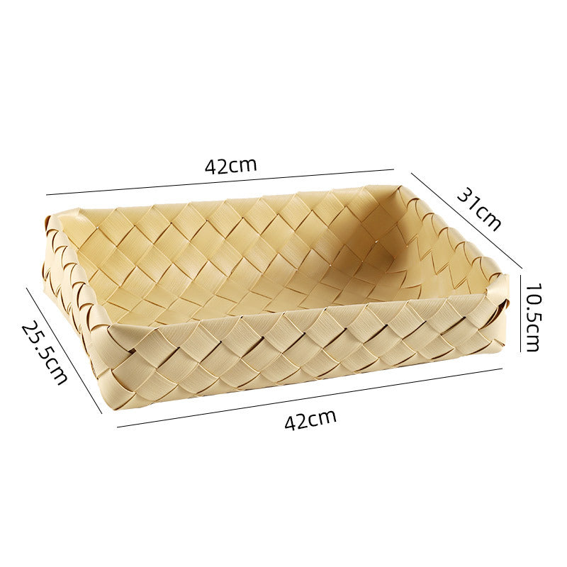 Elegant Handwoven Storage Tray | Kelmera