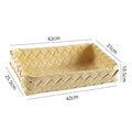 Elegant Handwoven Storage Tray | Kelmera