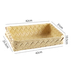 Elegant Handwoven Storage Tray | Kelmera