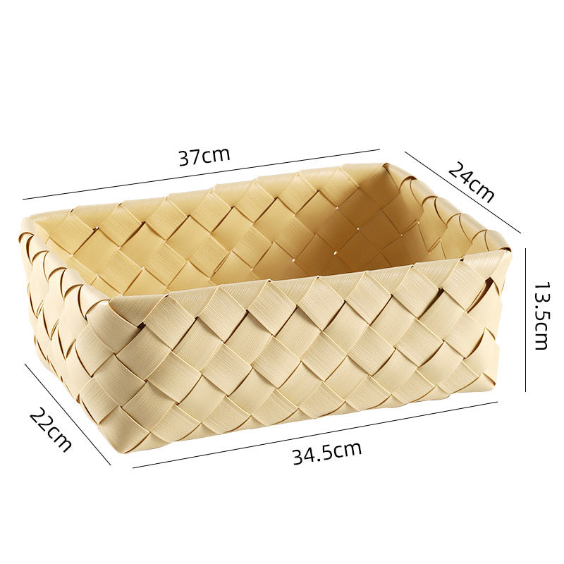 Elegant Handwoven Storage Tray | Kelmera