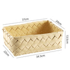 Elegant Handwoven Storage Tray | Kelmera