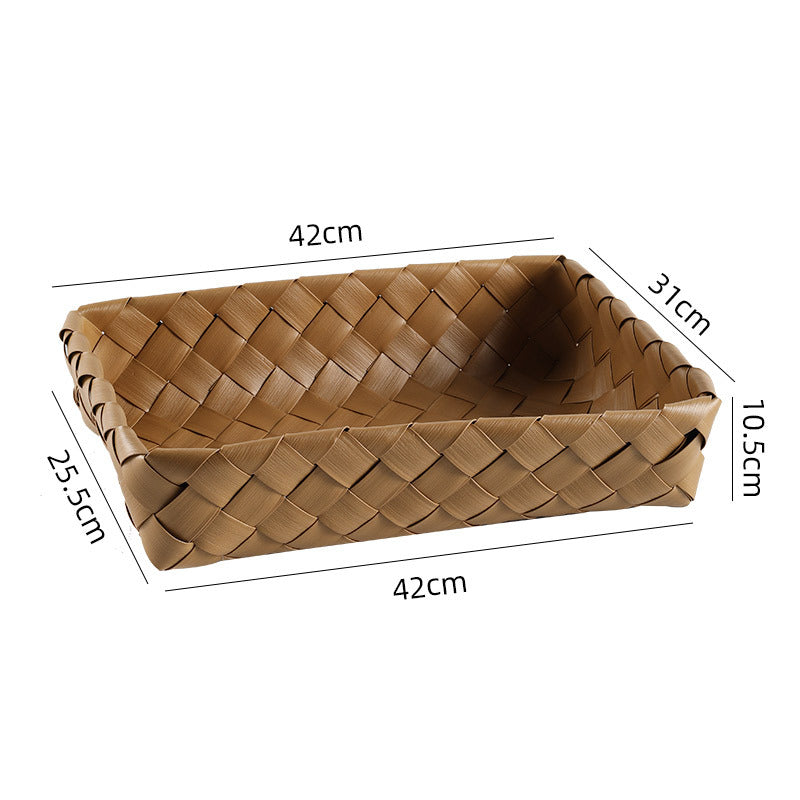 Elegant Handwoven Storage Tray | Kelmera