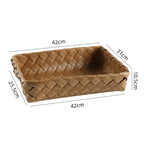 Elegant Handwoven Storage Tray | Kelmera