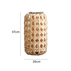 Elegant Lantern made of Handwoven Natural Material | Kelmera