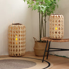 Elegant Lantern made of Handwoven Natural Material | Kelmera
