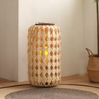 Elegant Lantern made of Handwoven Natural Material | Kelmera