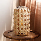 Elegant Lantern made of Handwoven Natural Material | Kelmera