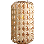 Elegant Lantern made of Handwoven Natural Material | Kelmera