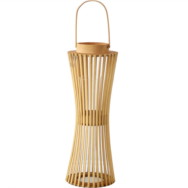 Elegant Lantern made of Woven Wood | Kelmera