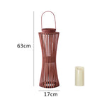 Elegant Lantern made of Woven Wood | Kelmera