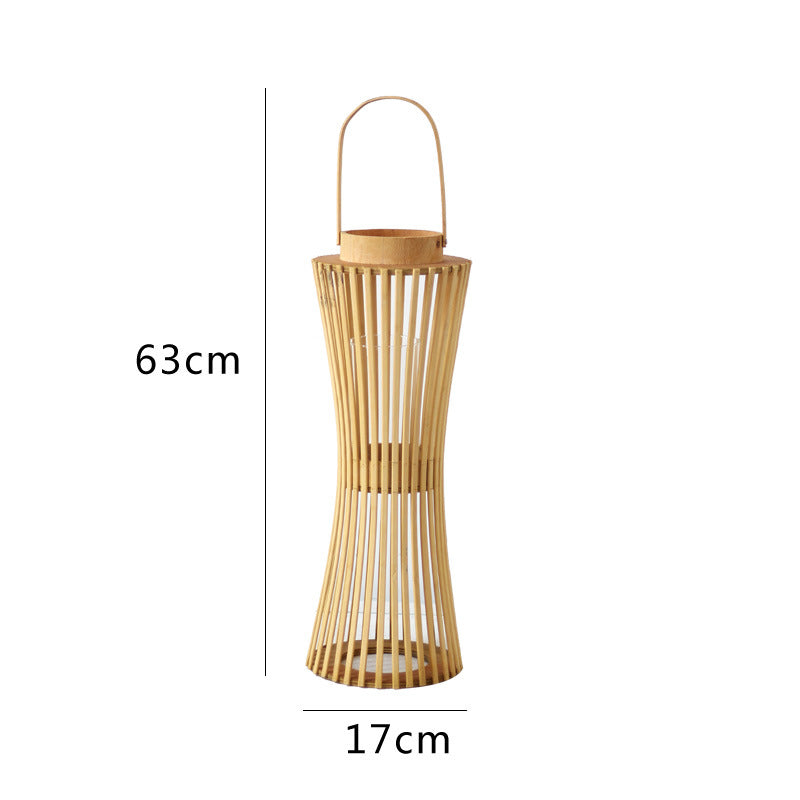Elegant Lantern made of Woven Wood | Kelmera