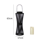 Elegant Lantern made of Woven Wood | Kelmera
