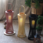Elegant Lantern made of Woven Wood | Kelmera