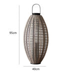 Elegant Lantern with Metal Grid | Kelmera