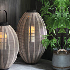 Elegant Lantern with Metal Grid | Kelmera
