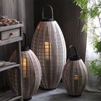Elegant Lantern with Metal Grid | Kelmera