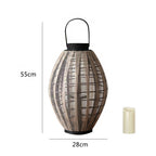 Elegant Lantern with Metal Grid | Kelmera