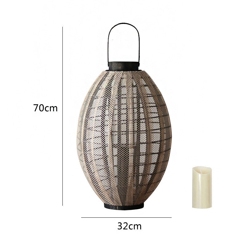 Elegant Lantern with Metal Grid | Kelmera