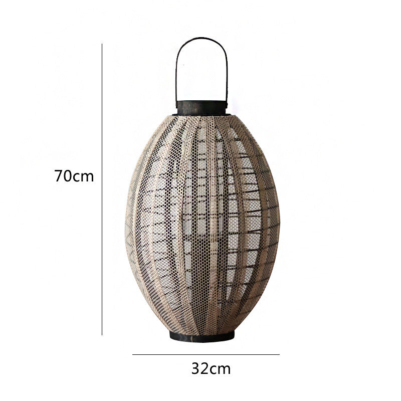 Elegant Lantern with Metal Grid | Kelmera