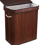 Elegant Laundry Basket made of Natural Bamboo | Kelmera