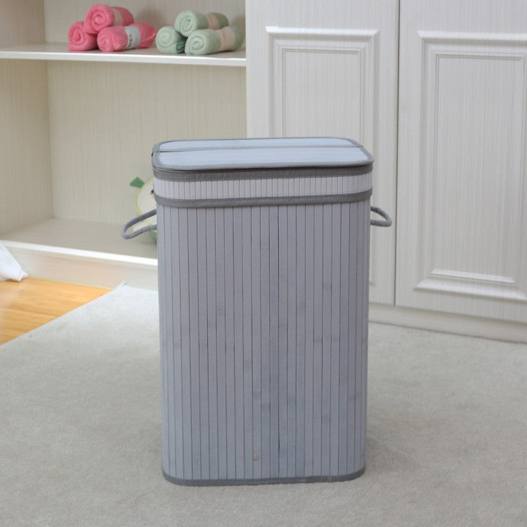 Elegant Laundry Basket made of Natural Bamboo | Kelmera