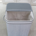 Elegant Laundry Basket made of Natural Bamboo | Kelmera