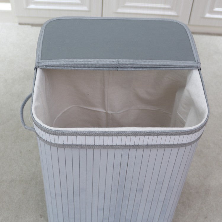 Elegant Laundry Basket made of Natural Bamboo | Kelmera