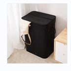 Elegant Laundry Basket made of Natural Bamboo | Kelmera