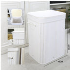 Elegant Laundry Basket made of Natural Bamboo | Kelmera