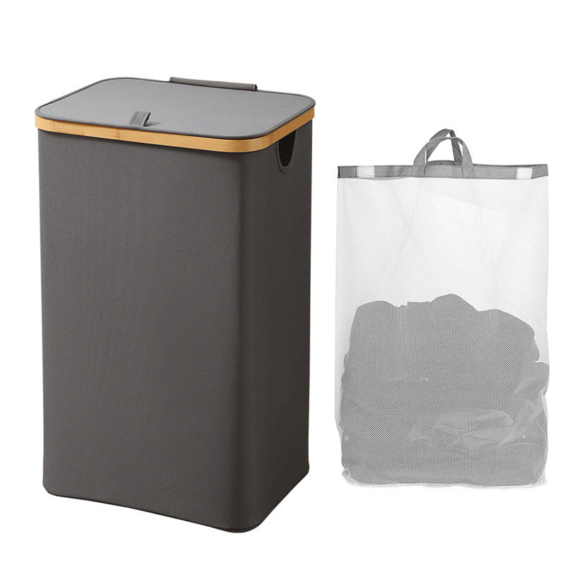 Elegant Laundry Basket with Removable Inner Bag | Kelmera