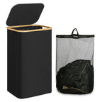 Elegant Laundry Basket with Removable Inner Bag | Kelmera