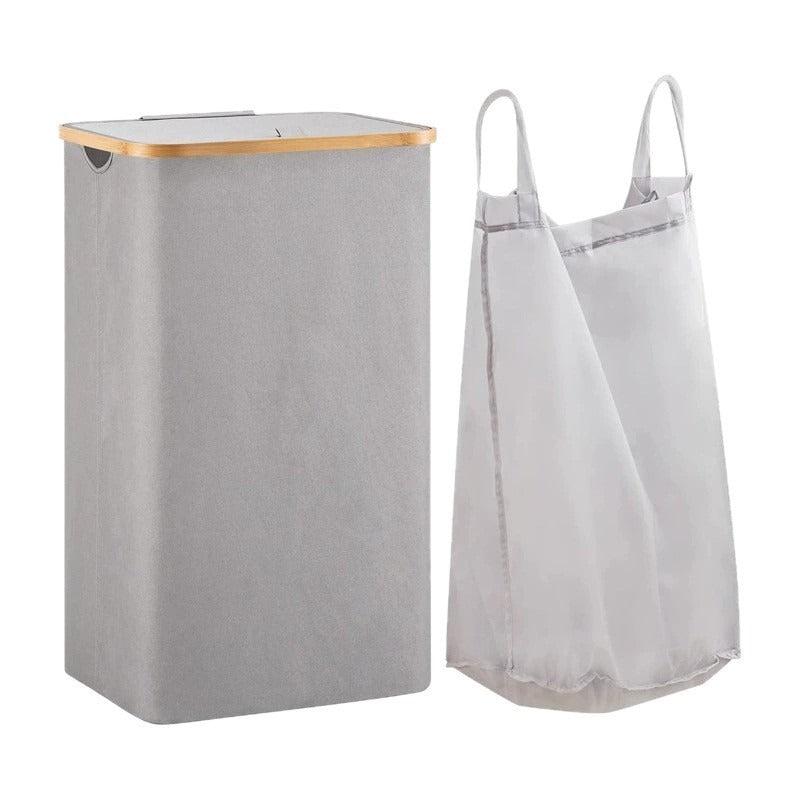 Elegant Laundry Basket with Removable Lid | Kelmera