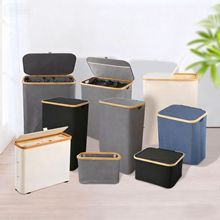 Elegant Laundry Bin with Removable Lid and Inner Bag | Kelmera