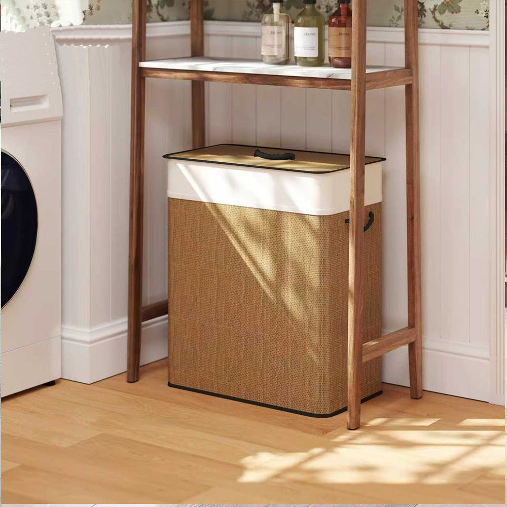 Elegant Laundry Container with Removable Lid and Sturdy Handles | Kelmera