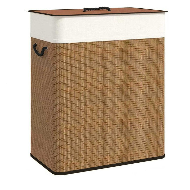 Elegant Laundry Container with Removable Lid and Sturdy Handles | Kelmera