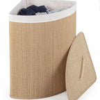 Elegant Laundry Container with Removable Lid and Sturdy Handles | Kelmera