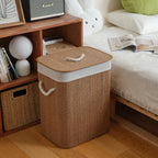 Elegant Laundry Container with Removable Lid and Sturdy Handles | Kelmera