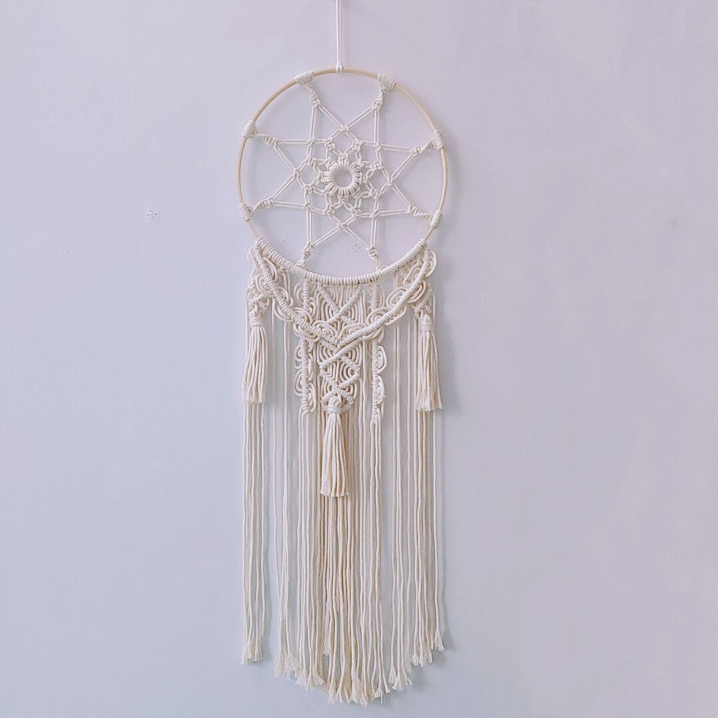 Elegant Macrame Dreamcatcher Wall Decor | Kelmera